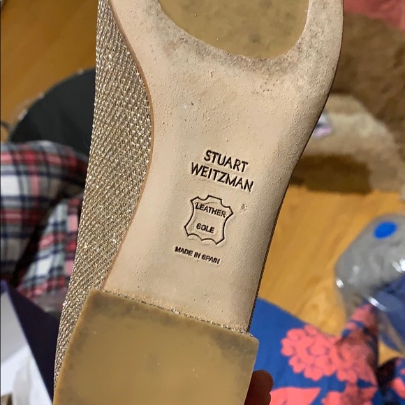 Beautiful stuart weitzman size 4.5 leather shoe - Picture 5 of 8